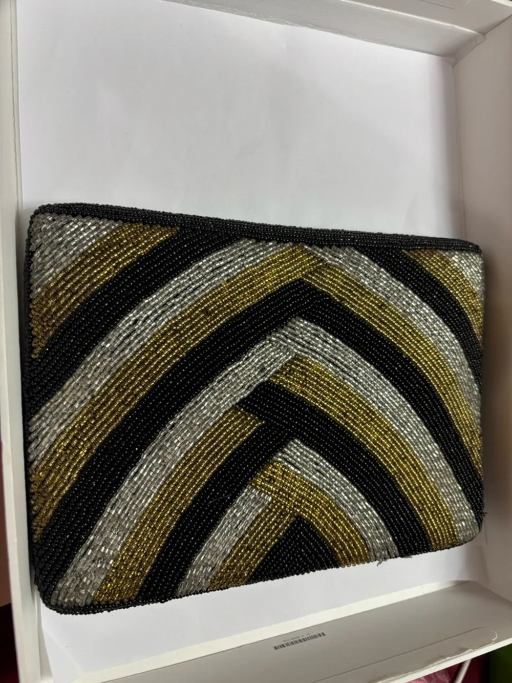 VTG - 1967 Beaded Evening Bag - Picture 2 of 4
